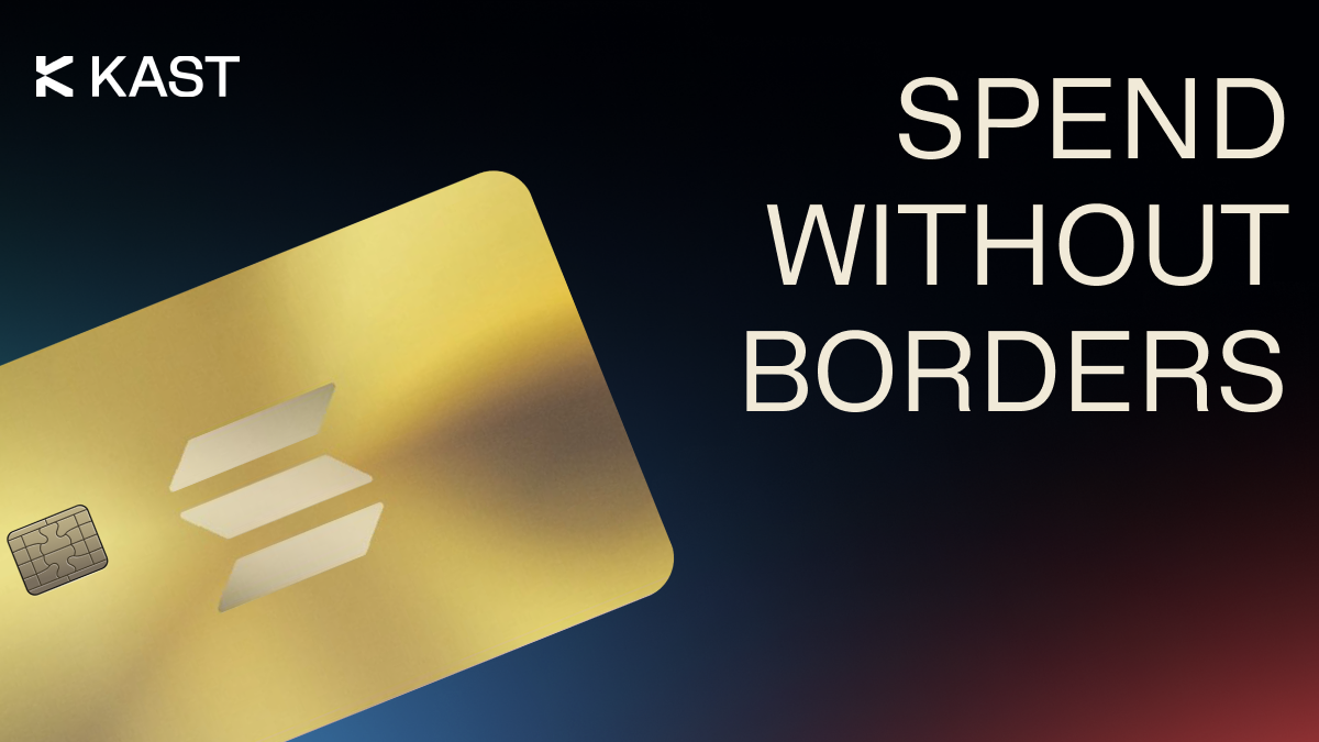 Conozca Kast, la tarjeta de stablecoins que funciona en la red de Solana -  CriptoTendencia