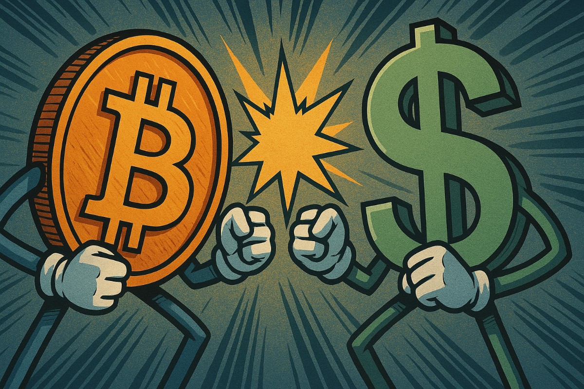 Cuál es la verdadera inversión de riesgo? Una breve comparación del Bitcoin  y el dólar - CriptoTendencia