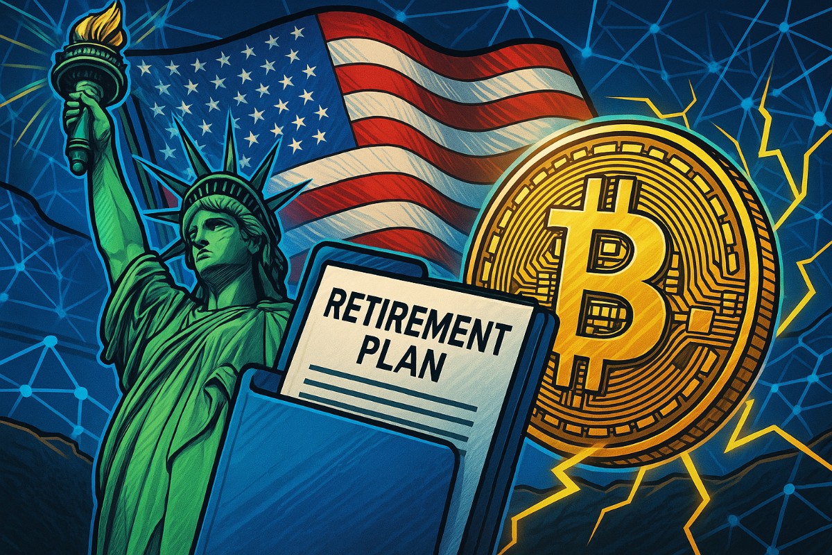 EE.UU. acelera la adopción cripto: planes de jubilación en Bitcoin y tensiones en el ecosistema