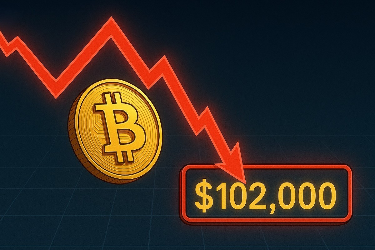 Bitcoin se derrumba a $102.000 tras el golpe comercial de Trump a China