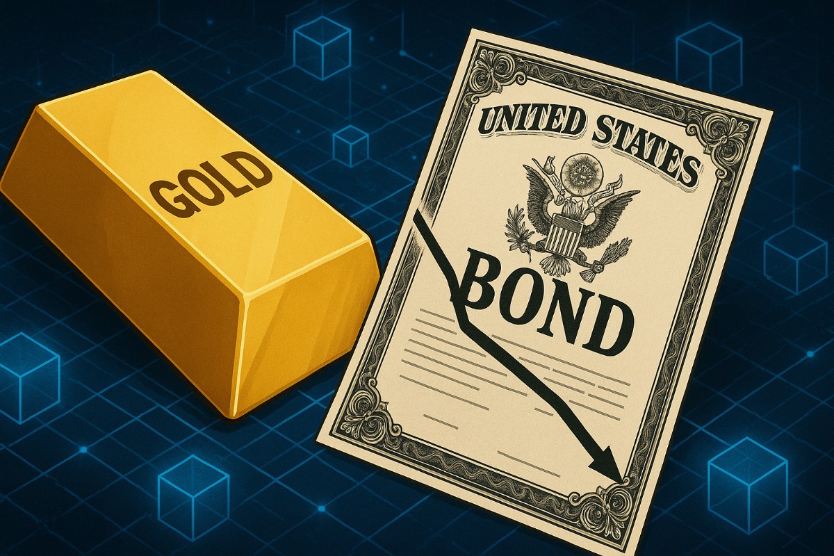 El oro destrona al Tesoro: los bancos centrales apuestan por el metal por primera vez en tres décadas