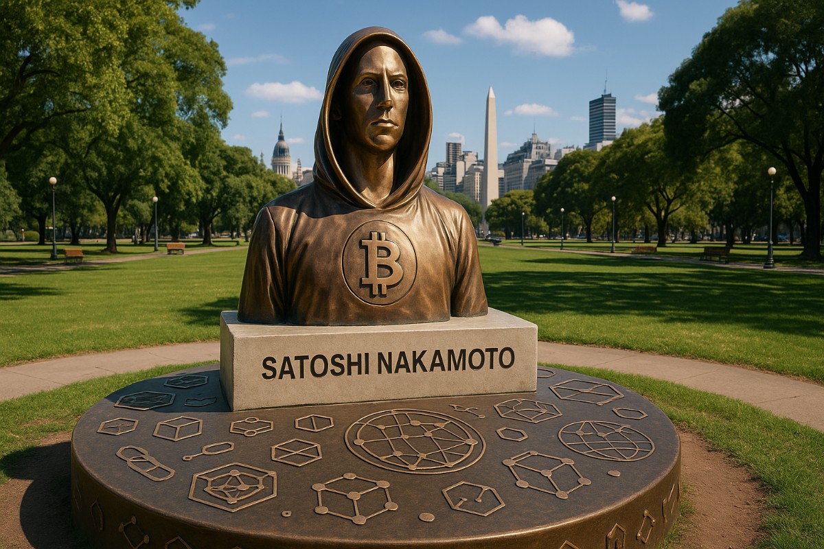 Premio B·Arte 2025 revela a los creadores del Monumento a Satoshi Nakamoto