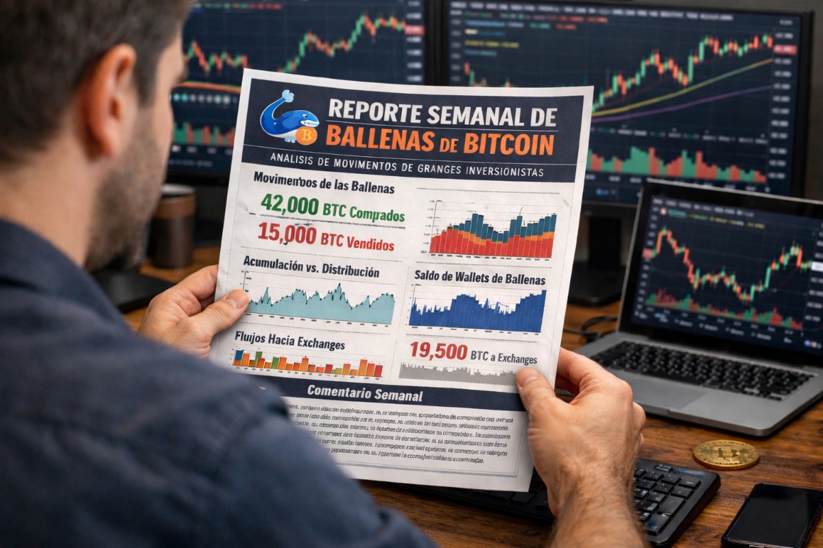 Reporte sobre la actividad de las ballenas de Bitcoin durante la semana -  CriptoTendencia