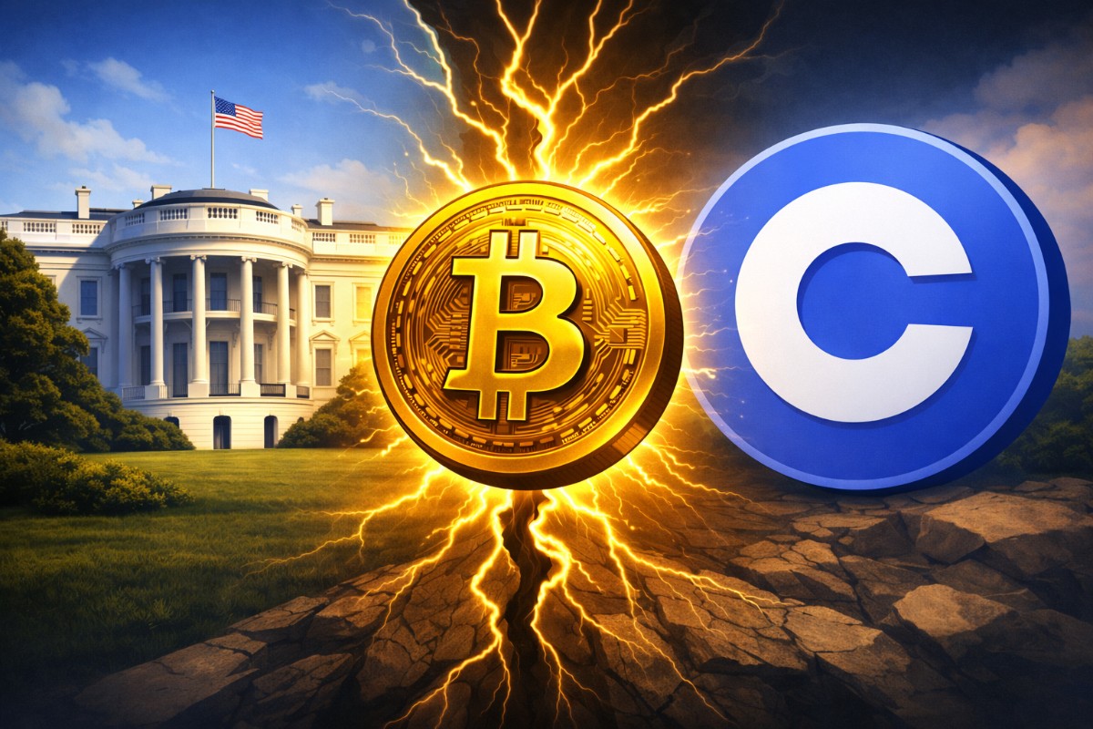 La Casa Blanca, Coinbase y el verdadero pulso por el control del mercado cripto