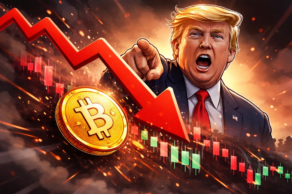 El precio de Bitcoin retrocede con fuerza tras preocupantes declaraciones de Trump
