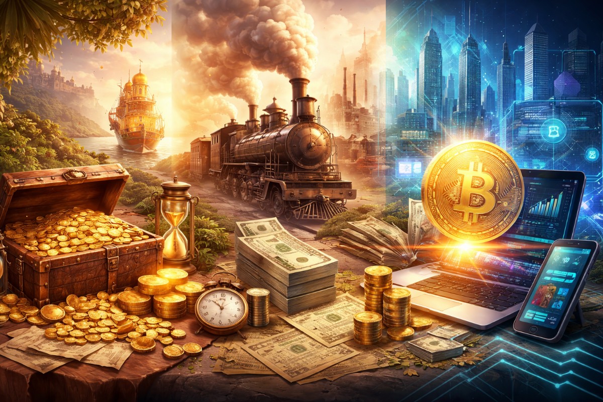 Del oro a los algoritmos: cómo cada era definió su forma de riqueza