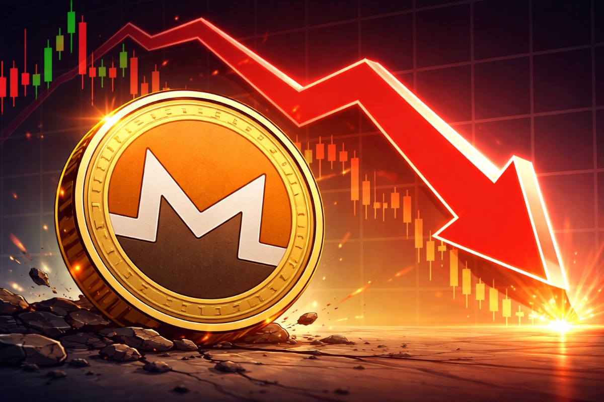 Precio de Monero (XMR) continúa perdiendo fuerza tras el rally reciente