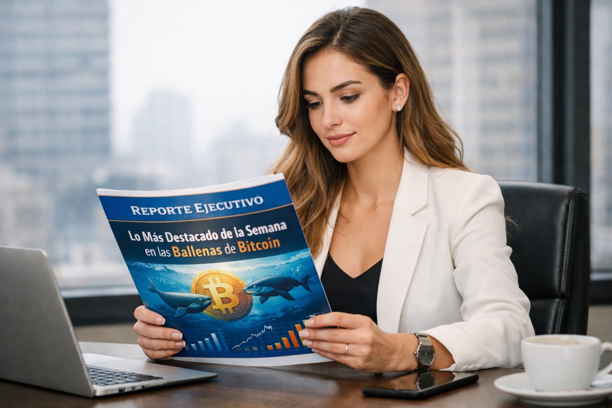 Reporte semanal: lo más relevante de la actividad comercial de las ballenas de Bitcoin