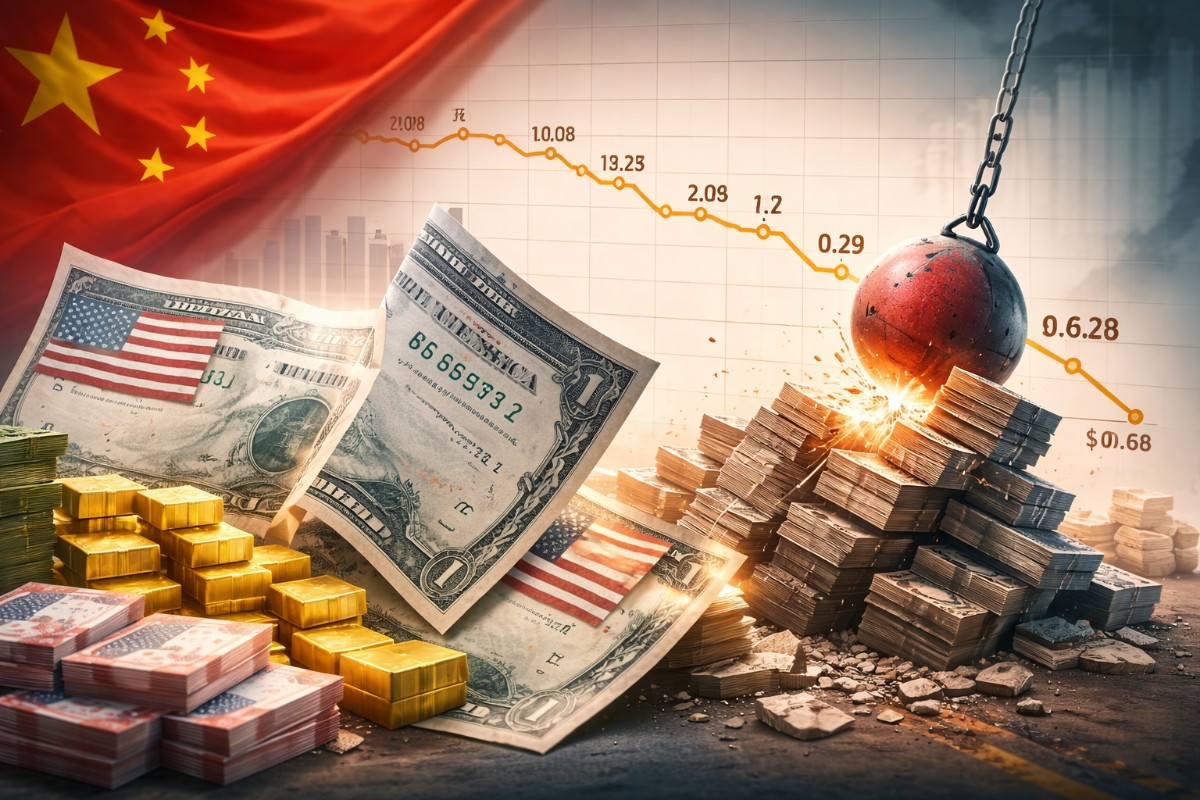 China reduce su exposición a bonos de EE. UU. al nivel más bajo desde 2008