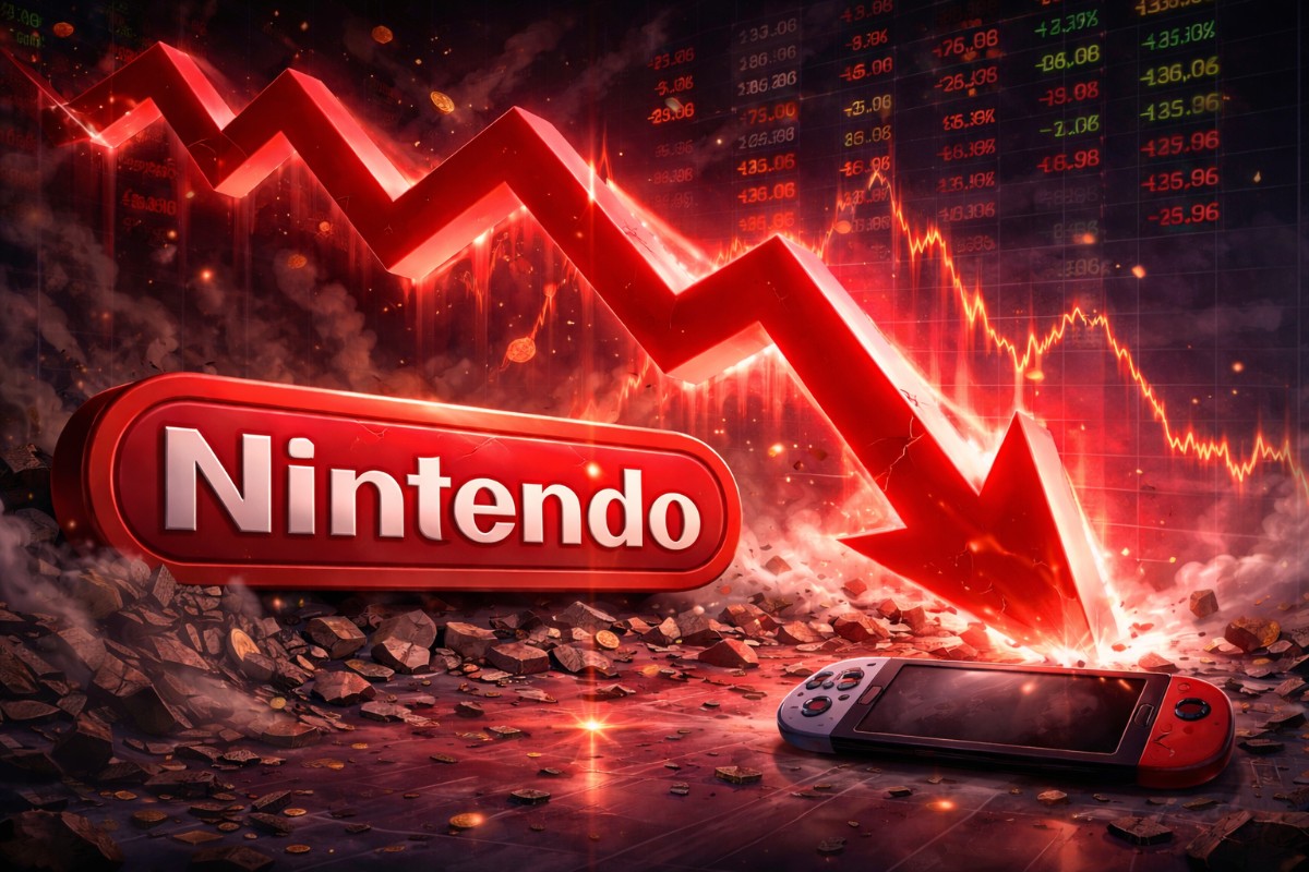 Las acciones de Nintendo cayeron un 10% este miércoles y esta fue la causa