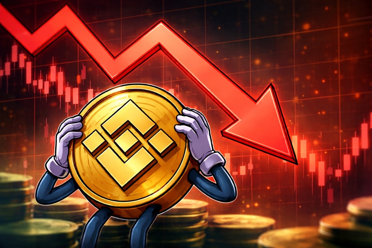 Precio de BNB se mantiene en negativo tras recuperación parcial del mercado cripto