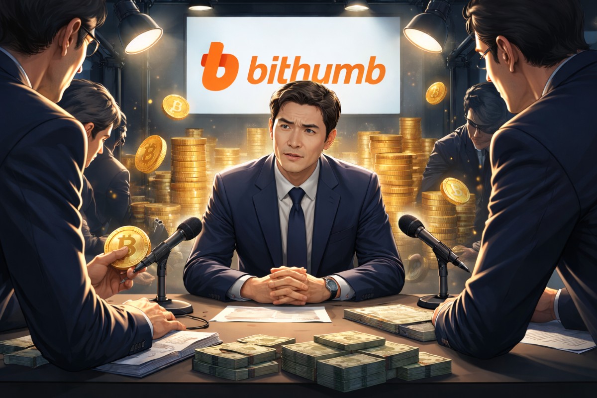 CEO de Bithumb enfrentó interrogatorio por los $40 mil millones del airdrop en Bitcoin